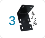 3 Single Brackets